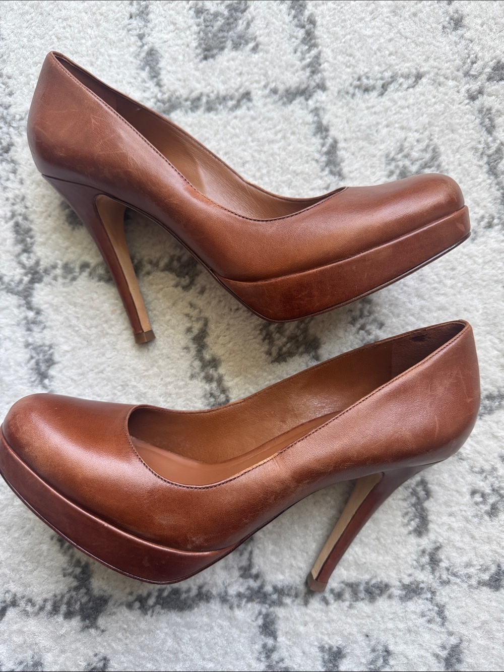 COLE HAAN NIKE AIR BROWN HEELS